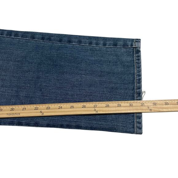 Talbots Womens Jeans Size 14 Blue Staight Leg High Rise Medium Wash Denim Jeans - Picture 12 of 13